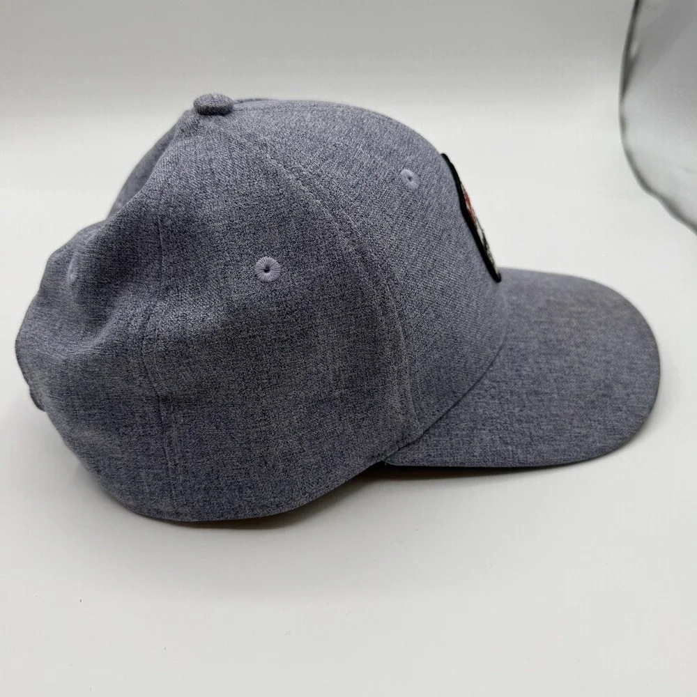 Linksoul Hat Mens One Size Gray Make Pars Not War California Snapback Golf Cap